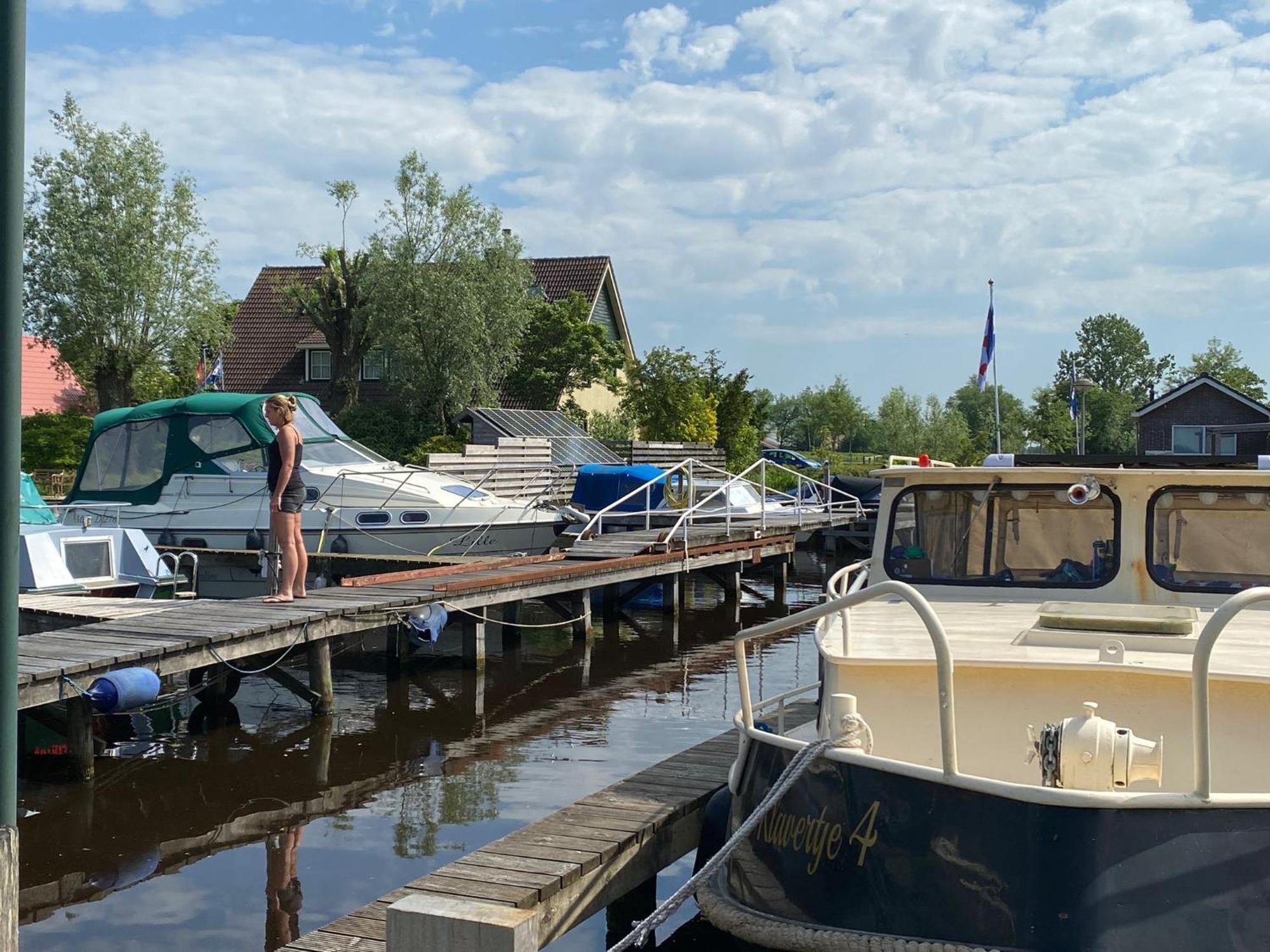 Boat Stoer - Inclusief Sloep Jutrijp エクステリア 写真